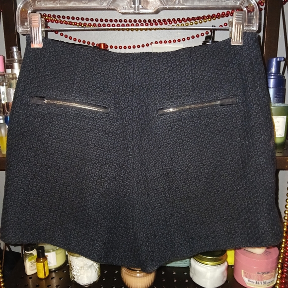 🎈Rag & Bone🎈BUY 1 GET 1 FREE💥 Black Jacquard Shorts Sz 4 - Picture 13 of 13